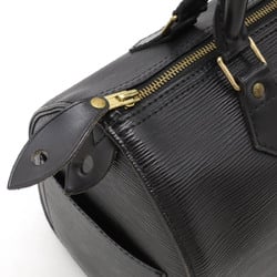 LOUIS VUITTON Louis Vuitton Epi Speedy 25 Handbag Boston Bag Leather Noir Black M59032