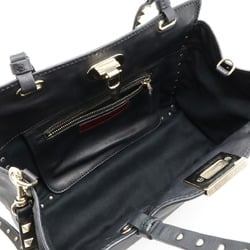 VALENTINO GARAVANI Valentino Garavani Rockstud Bag Tote Shoulder Black