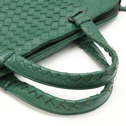 BOTTEGA VENETA Bottega Veneta Intrecciato Handbag Tote Bag Leather Green