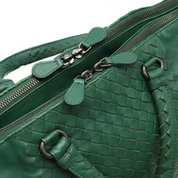 BOTTEGA VENETA Bottega Veneta Intrecciato Handbag Tote Bag Leather Green