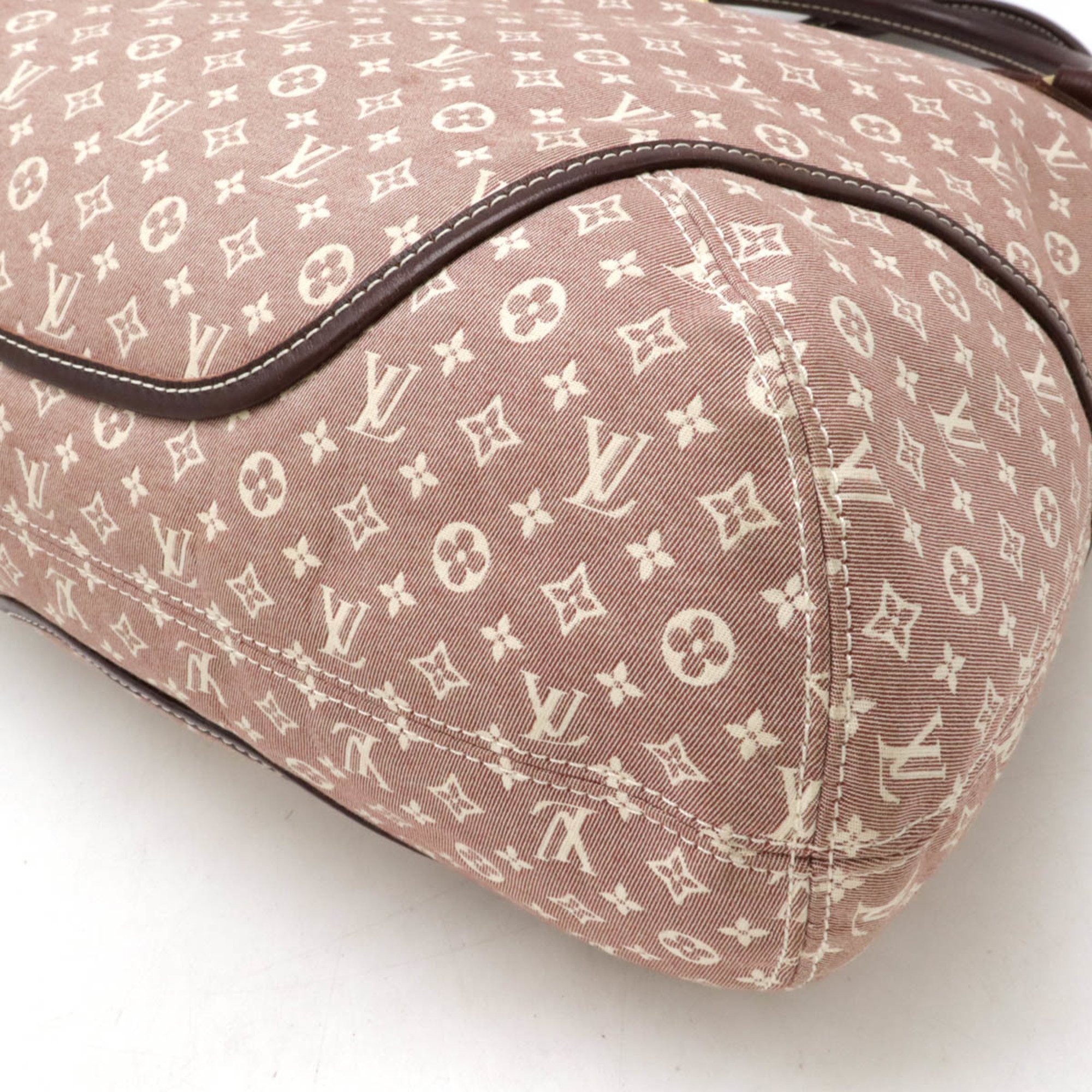 LOUIS VUITTON Louis Vuitton Monogram Idylle Elegy Tote Bag Shoulder Sepia M56698