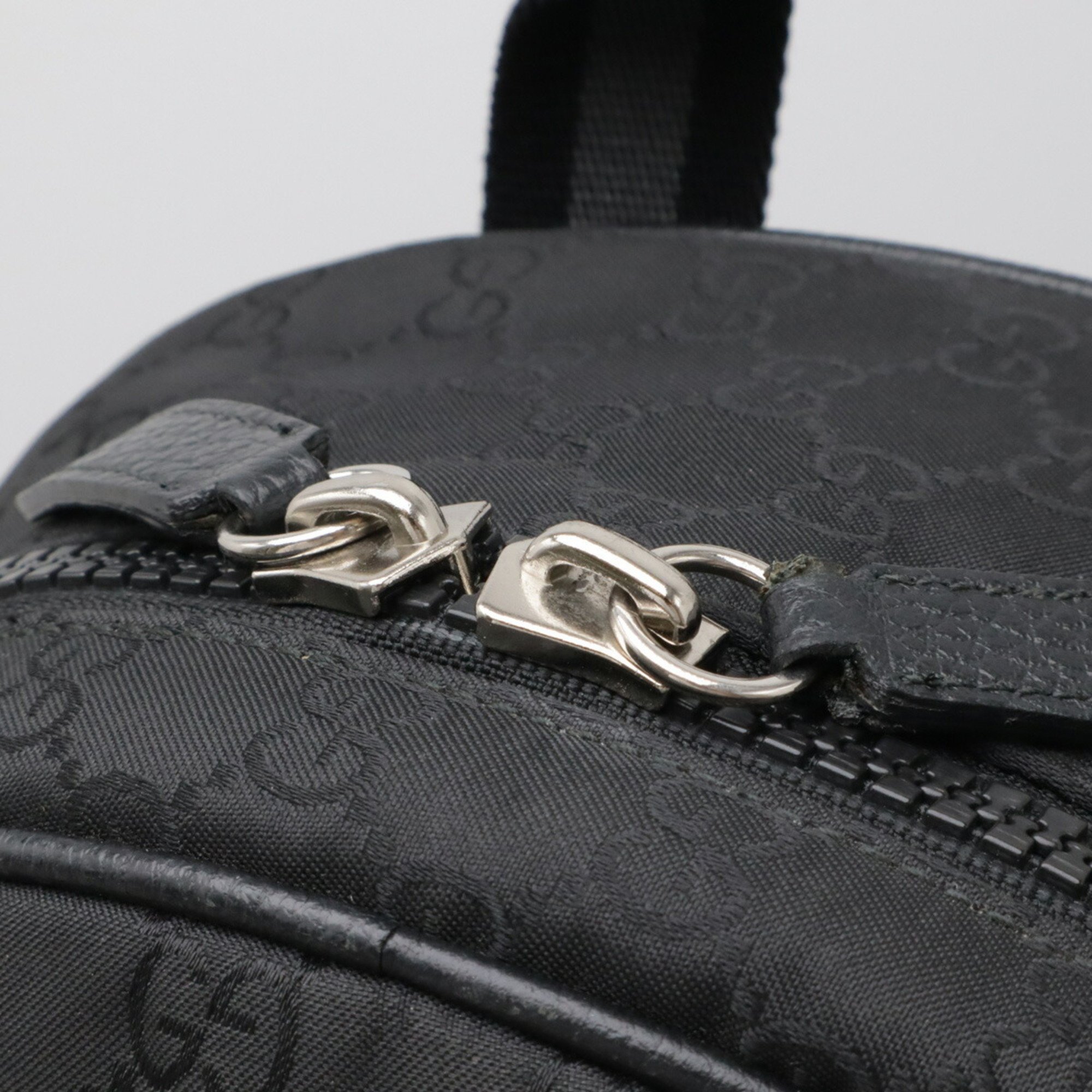 GUCCI GG Nylon Backpack Black 449181