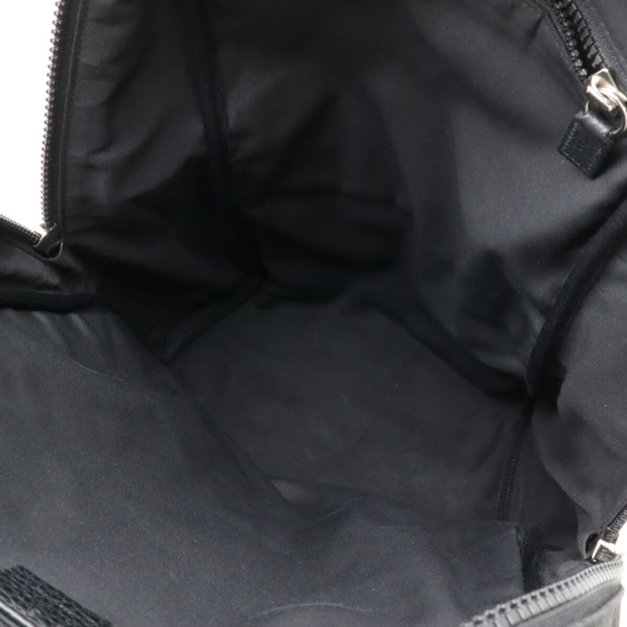 GUCCI GG Nylon Backpack Black 449181