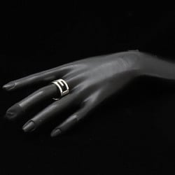 GUCCI Gucci Branded G Wide Ring Ag925 SV925 Silver #17 Japanese Size Actual 16.5 032666 09840 8106