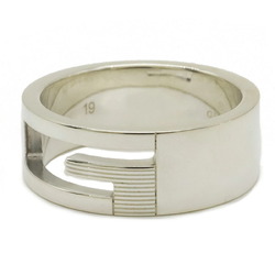 GUCCI Gucci Branded G Ring Finger Ag925 SV925 Silver #19 Japanese Size Actual Approx. 18.5 032661 09840 8106