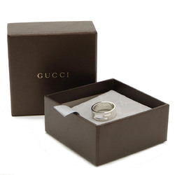 GUCCI Gucci Branded G Ring Finger Ag925 SV925 Silver #19 Japanese Size Actual Approx. 18.5 032661 09840 8106