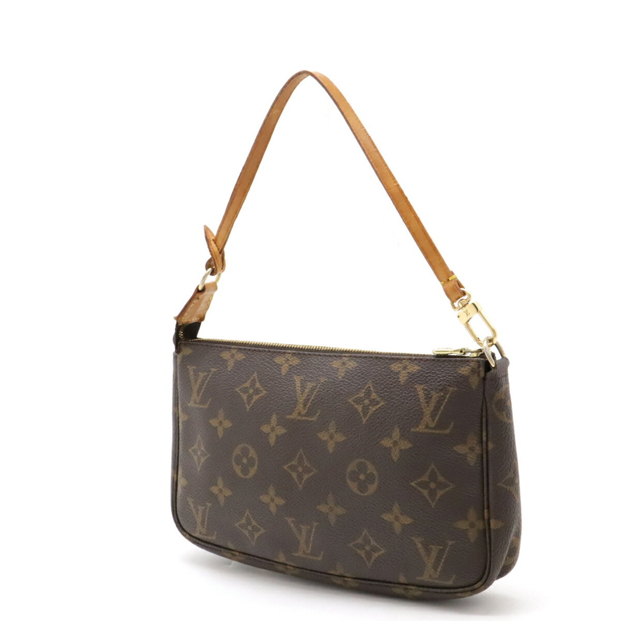 LOUIS VUITTON Louis Vuitton Monogram Pochette Accessory Pouch Handbag - Bag M51980