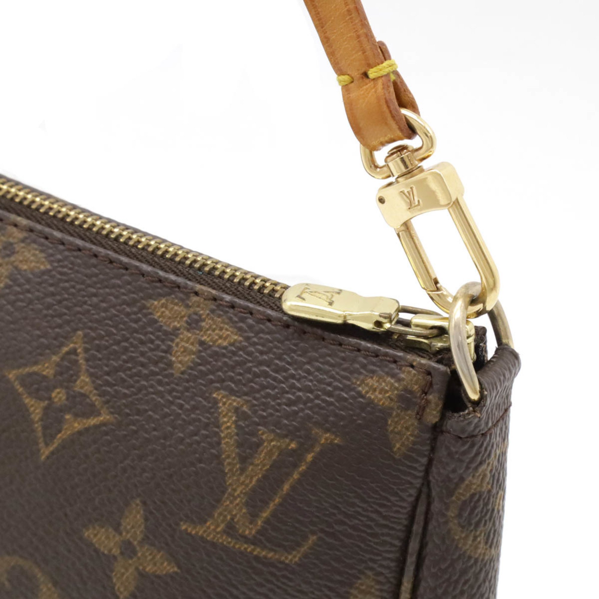 LOUIS VUITTON Louis Vuitton Monogram Pochette Accessory Pouch Handbag - Bag M51980