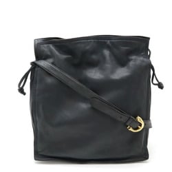 LOEWE Flamenco shoulder bag, nappa leather, navy