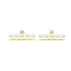 Tasaki Balance Plus E-3842 Pearl Yellow Gold (18K) Stud Earrings Gold