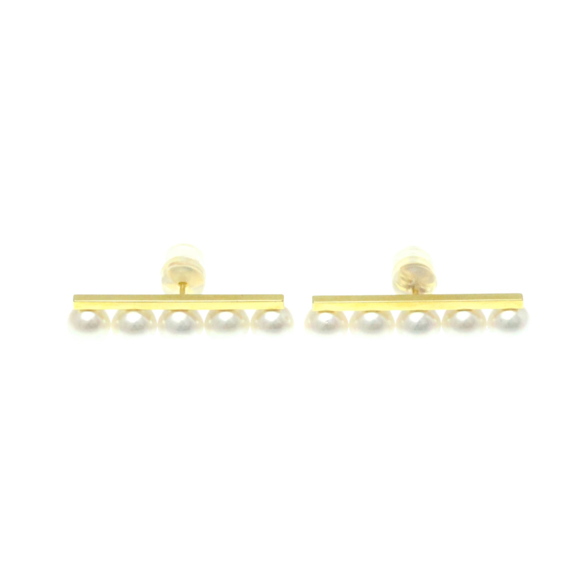 Tasaki Balance Plus E-3842 Pearl Yellow Gold (18K) Stud Earrings Gold