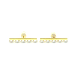 Tasaki Balance Plus E-3842 Pearl Yellow Gold (18K) Stud Earrings Gold