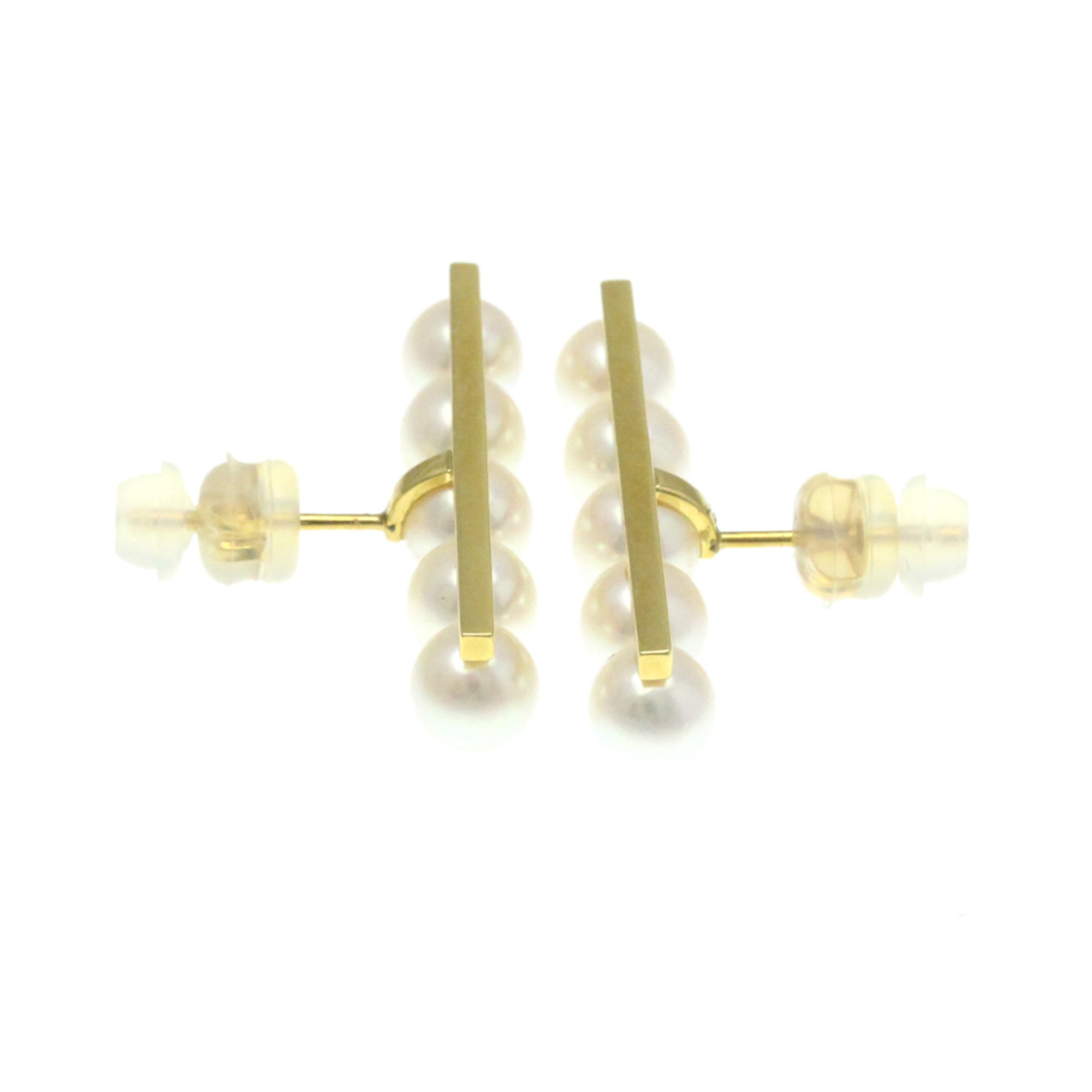 Tasaki Balance Plus E-3842 Pearl Yellow Gold (18K) Stud Earrings Gold