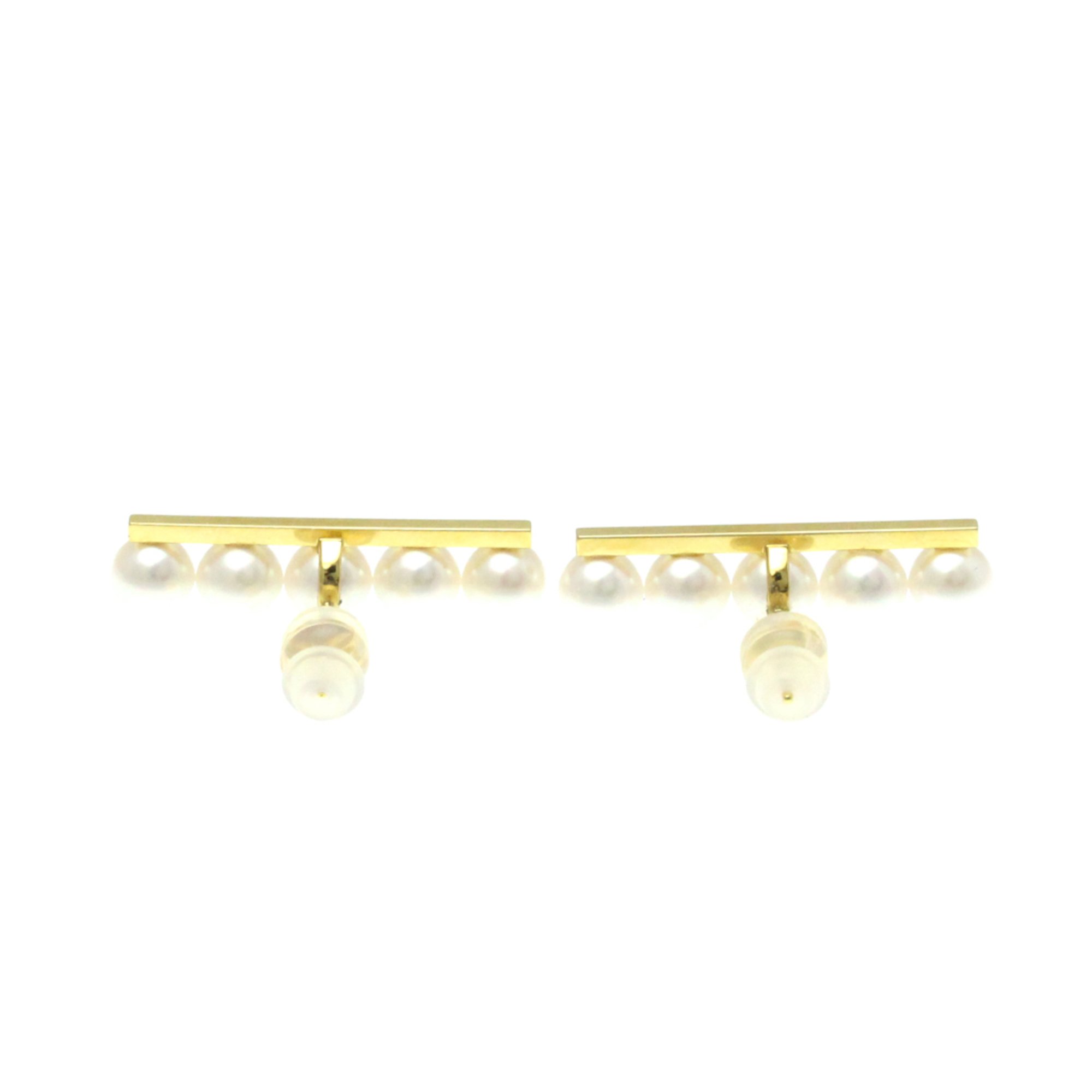 Tasaki Balance Plus E-3842 Pearl Yellow Gold (18K) Stud Earrings Gold