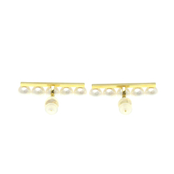 Tasaki Balance Plus E-3842 Pearl Yellow Gold (18K) Stud Earrings Gold