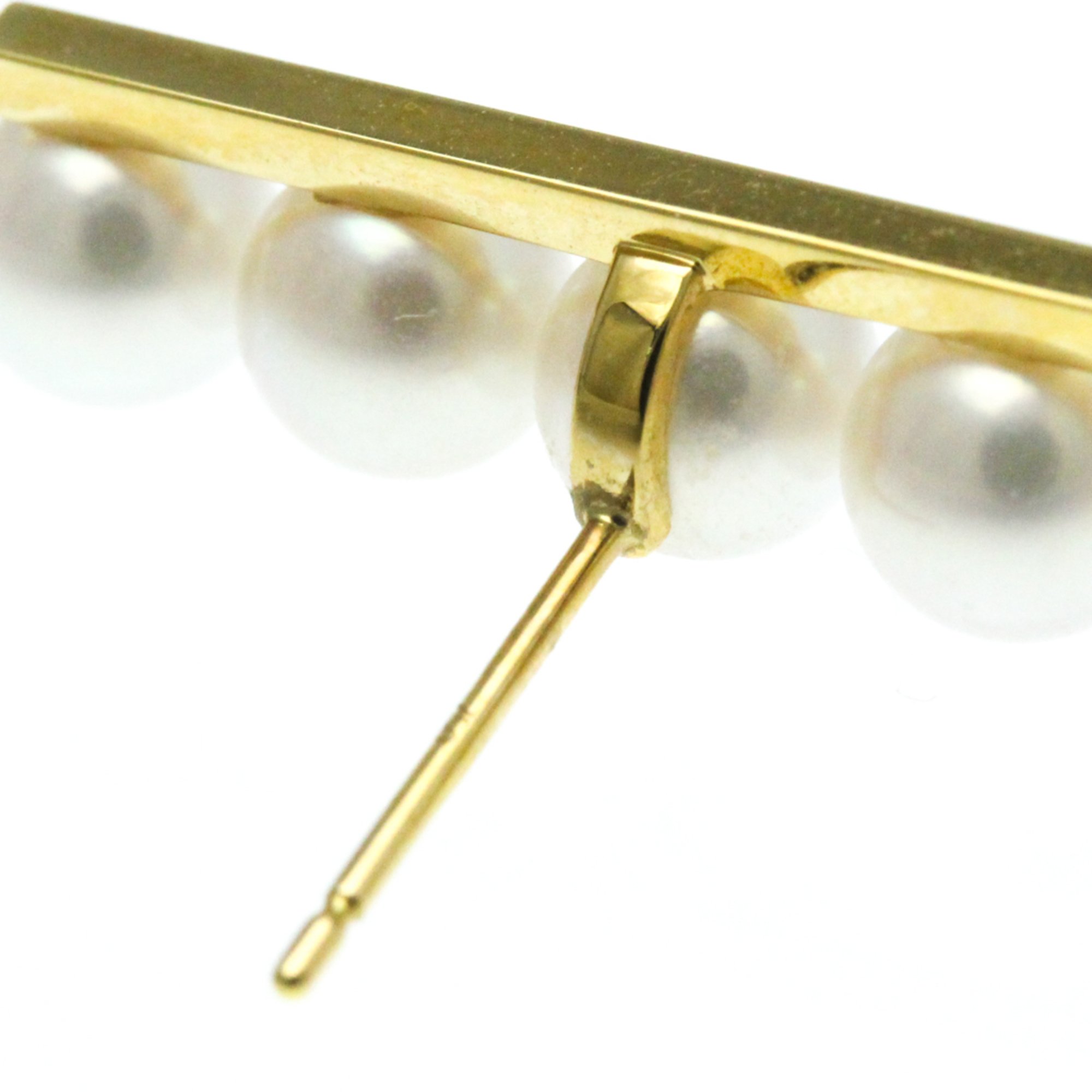 Tasaki Balance Plus E-3842 Pearl Yellow Gold (18K) Stud Earrings Gold