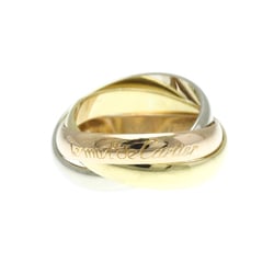 Cartier Trinity Pink Gold (18K),White Gold (18K),Yellow Gold (18K) Fashion No Stone Band Ring Gold