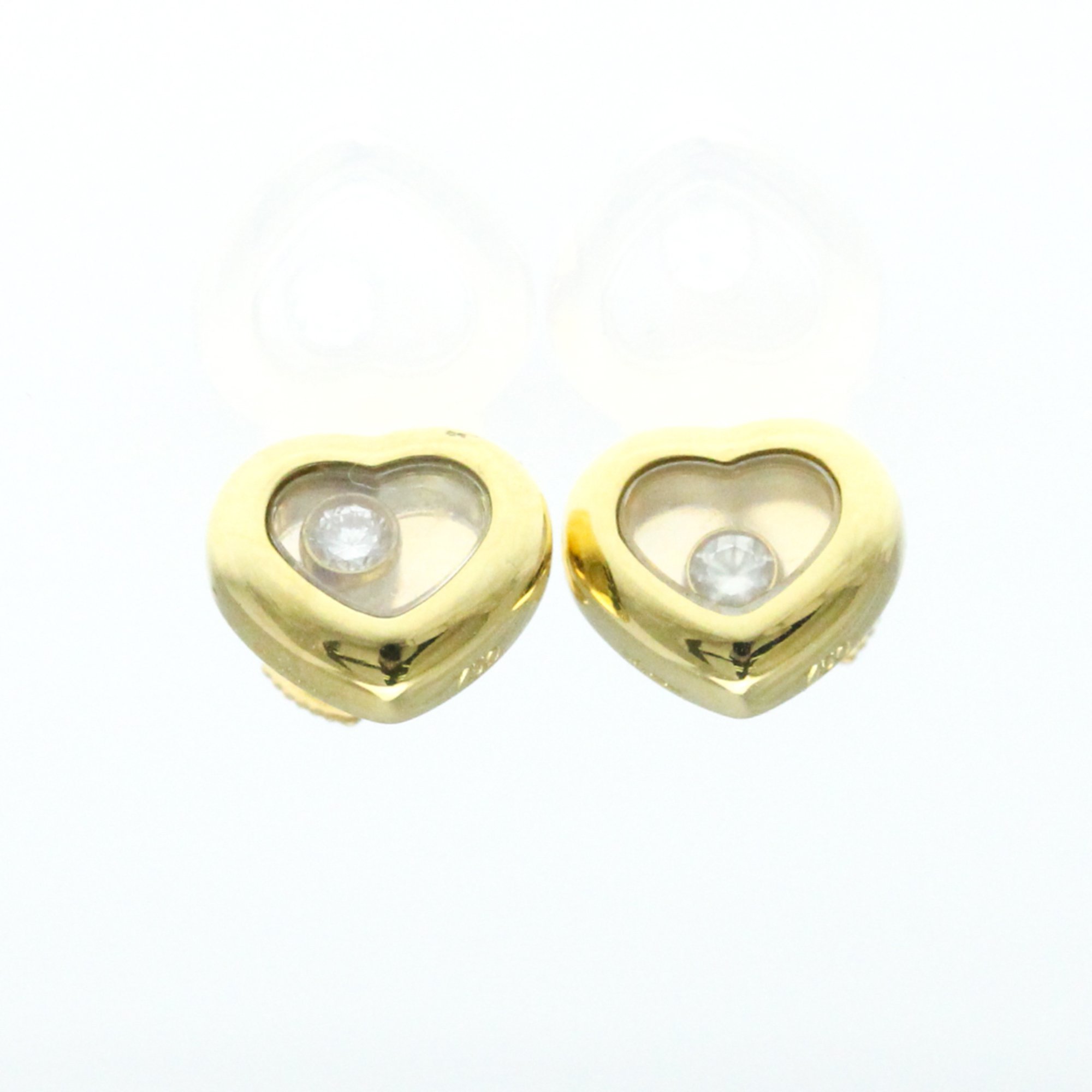 Chopard Happy Diamonds Earrings Diamond Yellow Gold (18K) Stud Earrings Gold