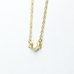 Tiffany T Smile Micro Diamond Necklace Yellow Gold (18K) Diamond Men,Women Fashion Pendant Necklace (Gold)