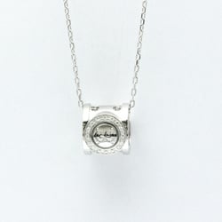 Gucci Icon Toile Diamond Necklace White Gold (18K) Diamond Men,Women Fashion Pendant Necklace (Silver)