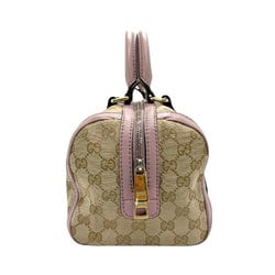 GUCCI Handbag Shoulder Bag GG Canvas Leather Beige Gray Purple Women's 269876 z2470