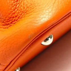 HERMES Bolide 31 Shoulder Bag Handbag Taurillon Clemence Women's Orange