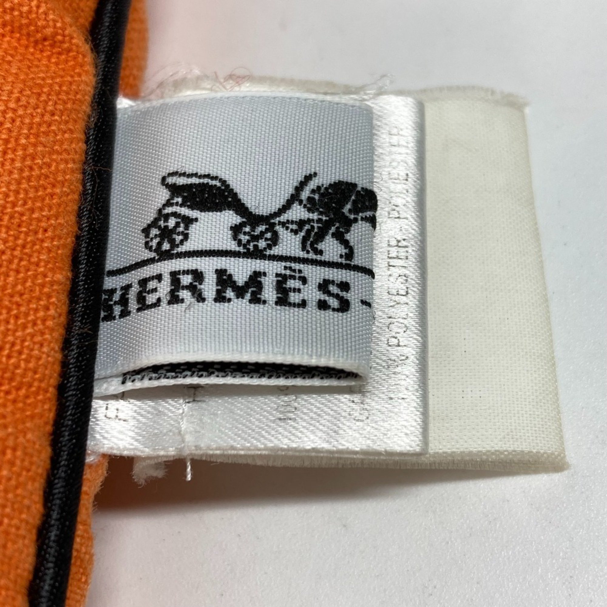 HERMES Big Embroidered Pet Dog Bedding Mat Cushion Cotton Men's Women's Orange