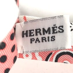 HERMES Hermes Ribbon Nouveau Papillon Bow Tie Silk Men's Pink