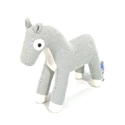 HERMES Horse Cheval Honore Épope Doll Object Stuffed Animal Cotton Kids Blue