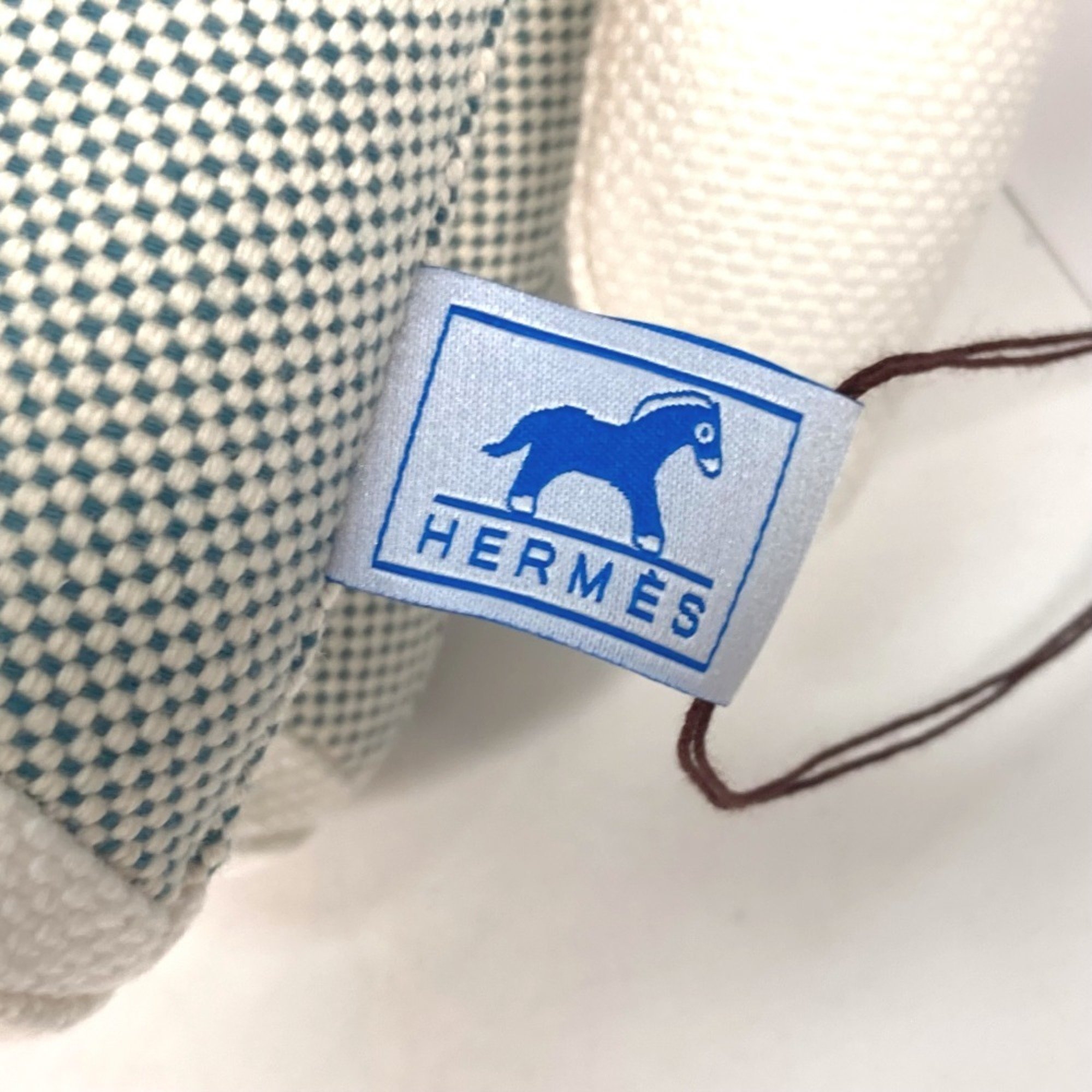 HERMES Horse Cheval Honore Épope Doll Object Stuffed Animal Cotton Kids Blue