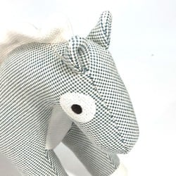 HERMES Horse Cheval Honore Épope Doll Object Stuffed Animal Cotton Kids Blue