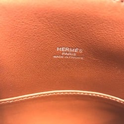 HERMES Bolide 1923 25 Handbag Evercolor Women's Rose Texas