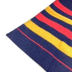 HERMES Blanket for Dogs Rocavalle PM Pet Dog Wool Men Women Navy Paille