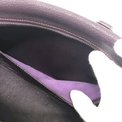 HERMES Hermes Plume 32 Bag Handbag Chevre Coromandel Women's Cassis Purple