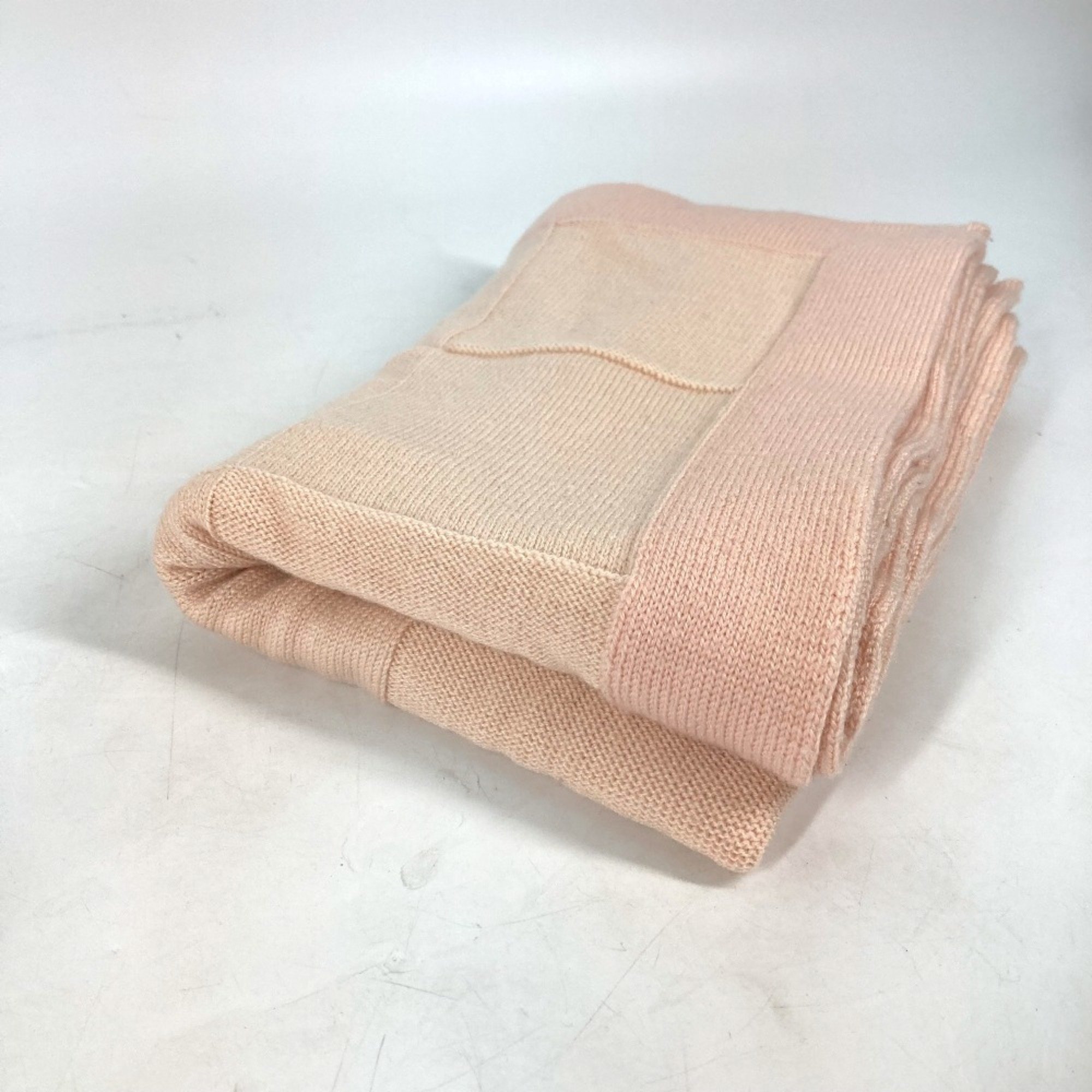 HERMES BABY Blanket Wool Kids Pink