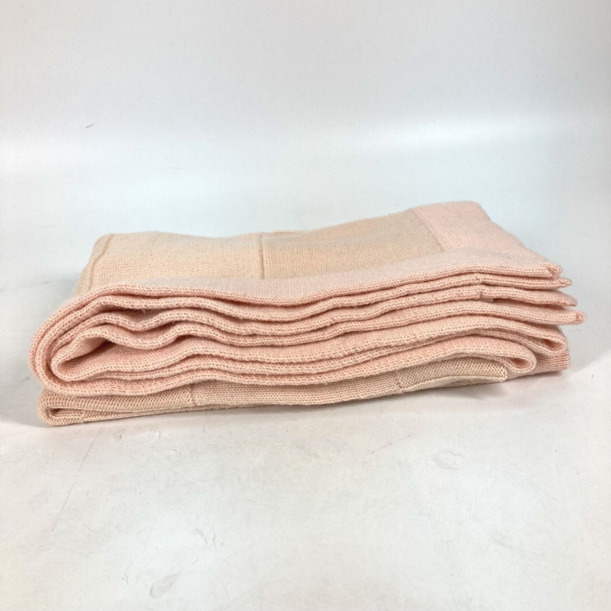 HERMES BABY Blanket Wool Kids Pink