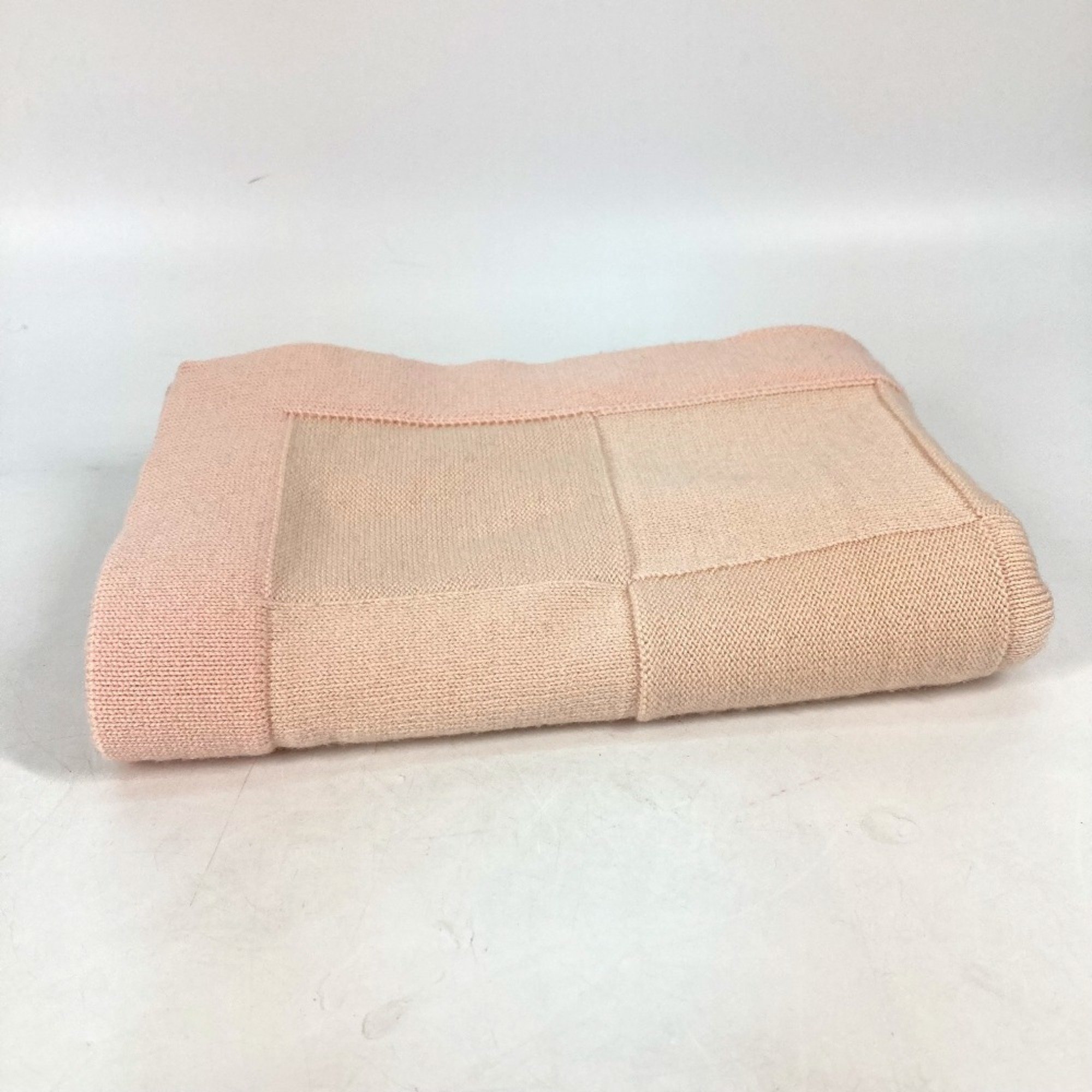 HERMES BABY Blanket Wool Kids Pink