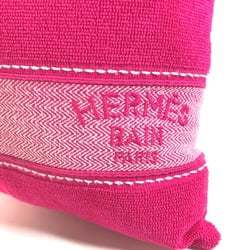 HERMES Hermes Beach Cushion Yachting Pillow Cotton Women's Digital Pink