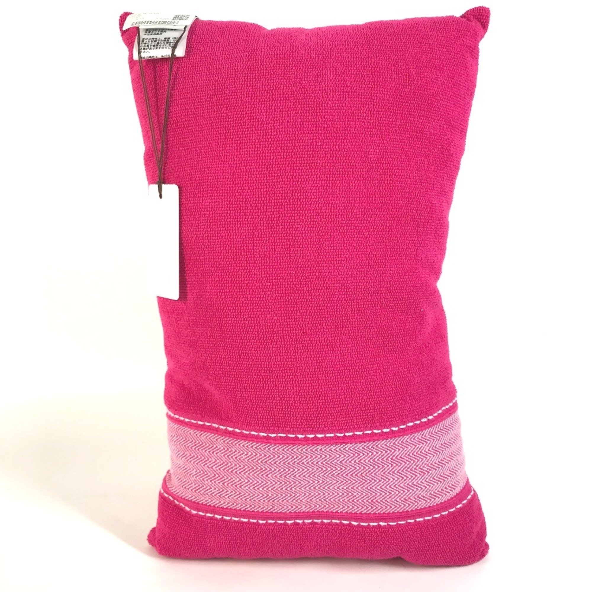 HERMES Hermes Beach Cushion Yachting Pillow Cotton Women's Digital Pink