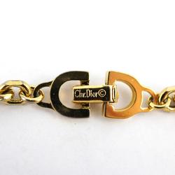 Christian Dior Bracelet CD GP Plated Gold Women's