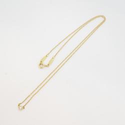 Tiffany Necklace by the Yard 1PD Diamond K18YG Yellow Gold Women's