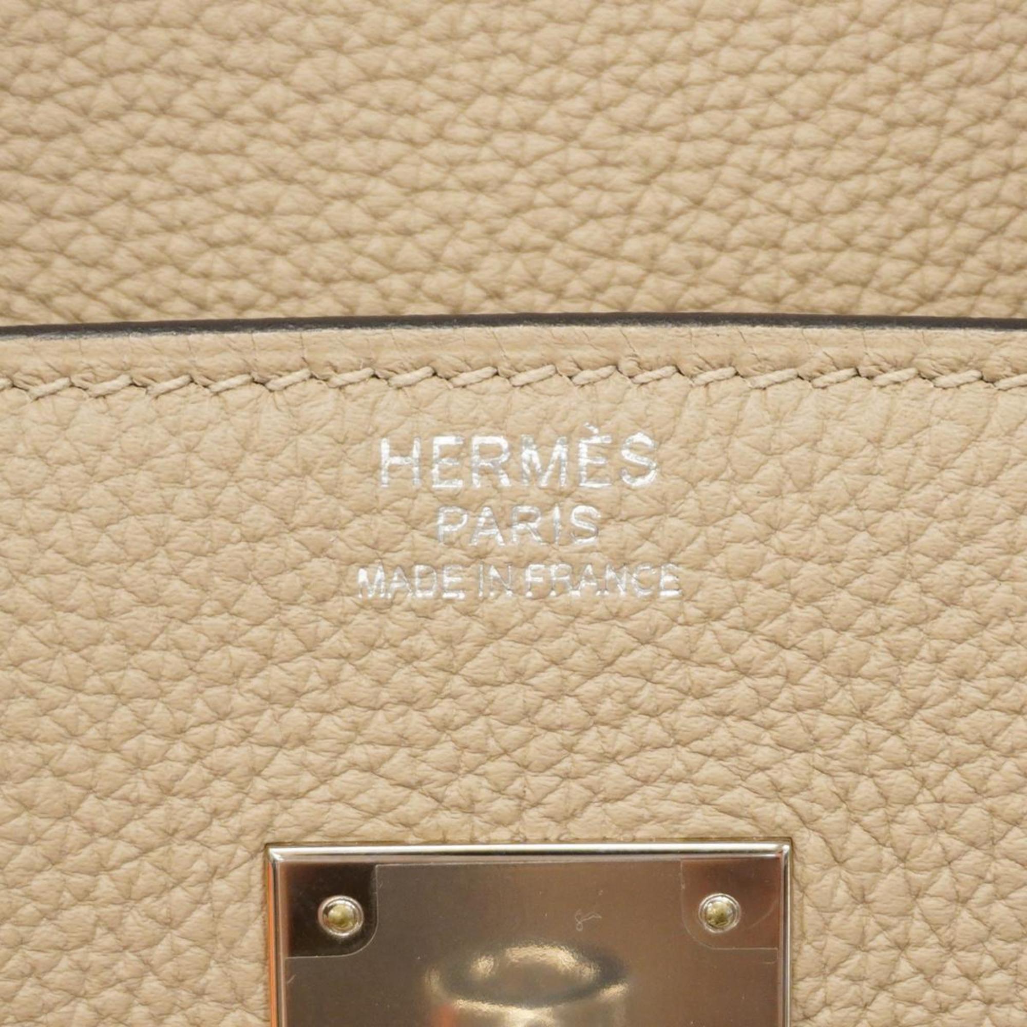 Hermes handbag Birkin 30 D engraved Togo trench for women