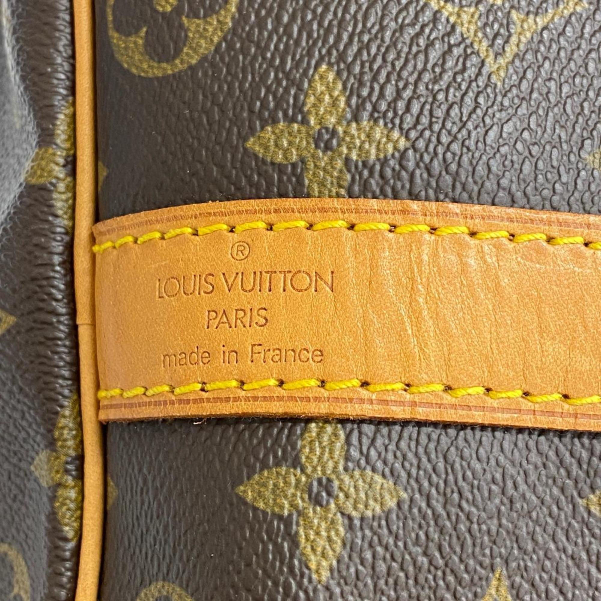 Louis Vuitton Boston Bag Monogram Keepall Bandouliere 50 M41416 Brown Women's