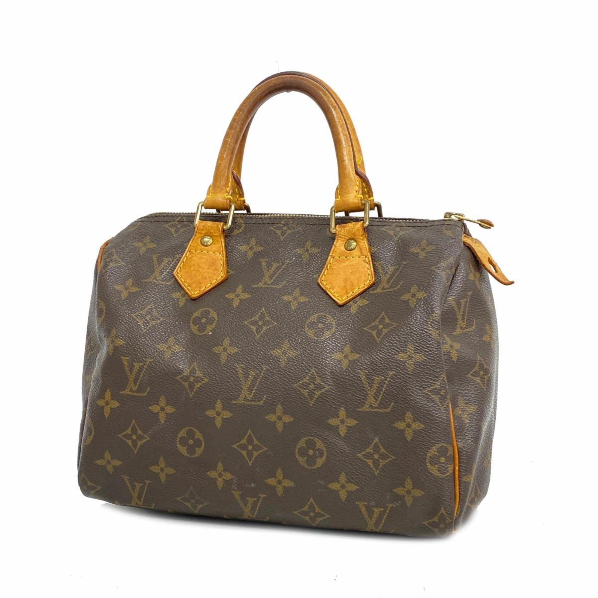 Louis Vuitton Handbag Monogram Speedy 25 M41109 Brown Ladies