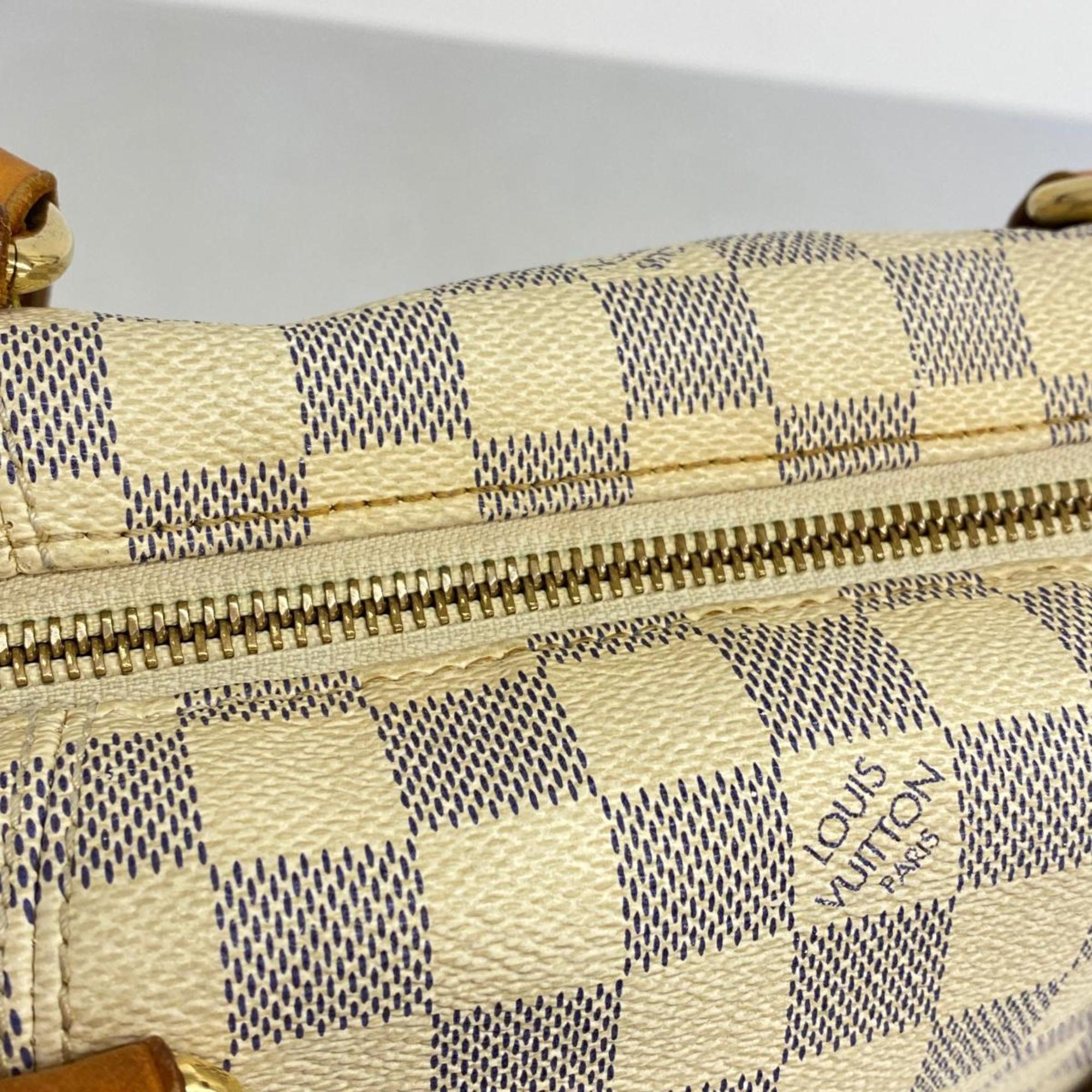 Louis Vuitton Shoulder Bag Damier Azur Totally PM N41280 White Women's