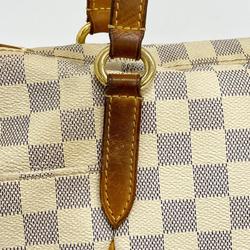 Louis Vuitton Shoulder Bag Damier Azur Totally PM N41280 White Women's