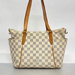 Louis Vuitton Shoulder Bag Damier Azur Totally PM N41280 White Women's