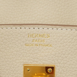 Hermes handbag Birkin 25 B stamp Togo Cre Ladies