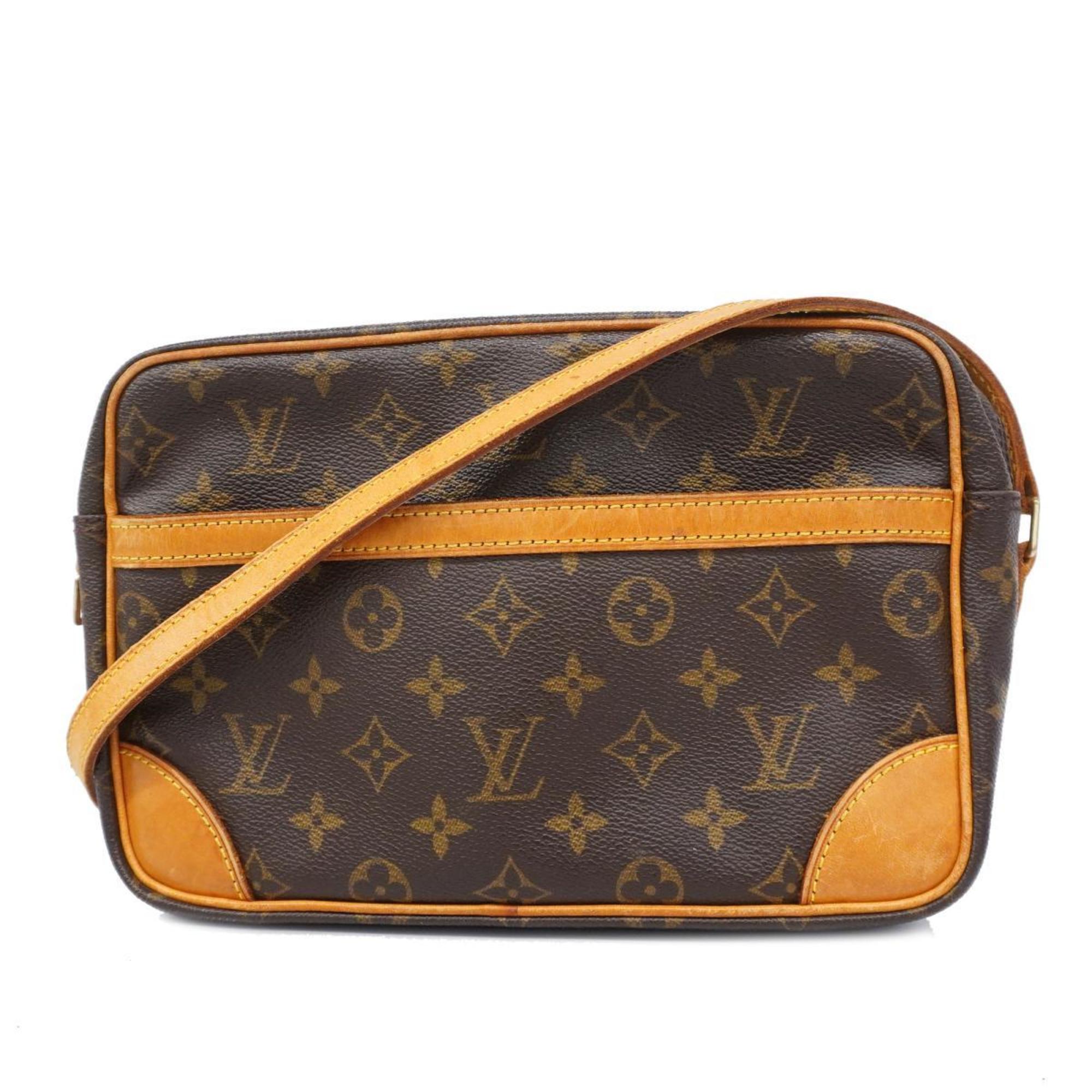 Louis Vuitton Shoulder Bag Monogram Trocadero 27 M51274 Brown Women's