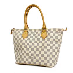 Louis Vuitton Tote Bag Damier Azur Saleya PM N51186 White Women's